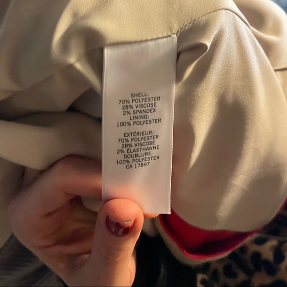 Bright Red Banana Republic Blazer - Picture 5 of 5